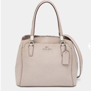 Coach - F34663 COACH LEATHER MINETTA CROSSBODY - IN CREAM